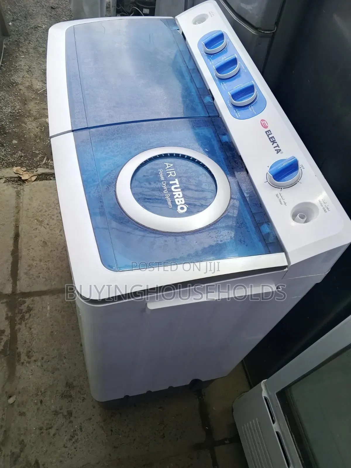 Elekta 10kg Twin Tub Washing Machine,Used