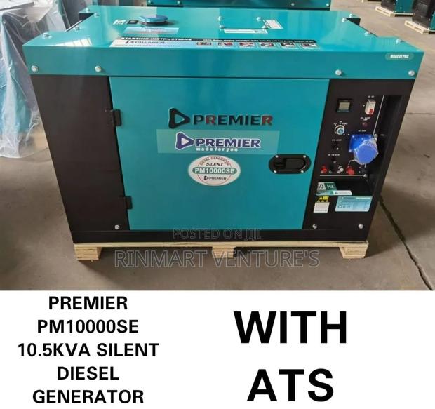 Diesel Silent Generator/ Premier 10kva Silent Generator With Ats
