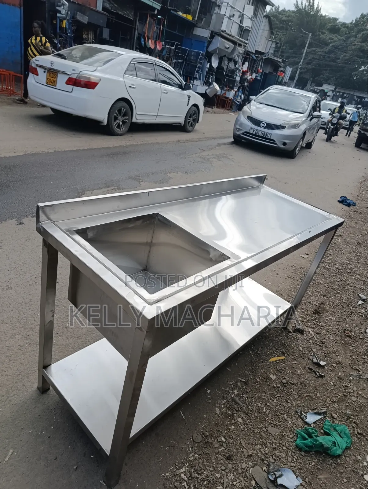 Single Stainless Steel Sink Commercial