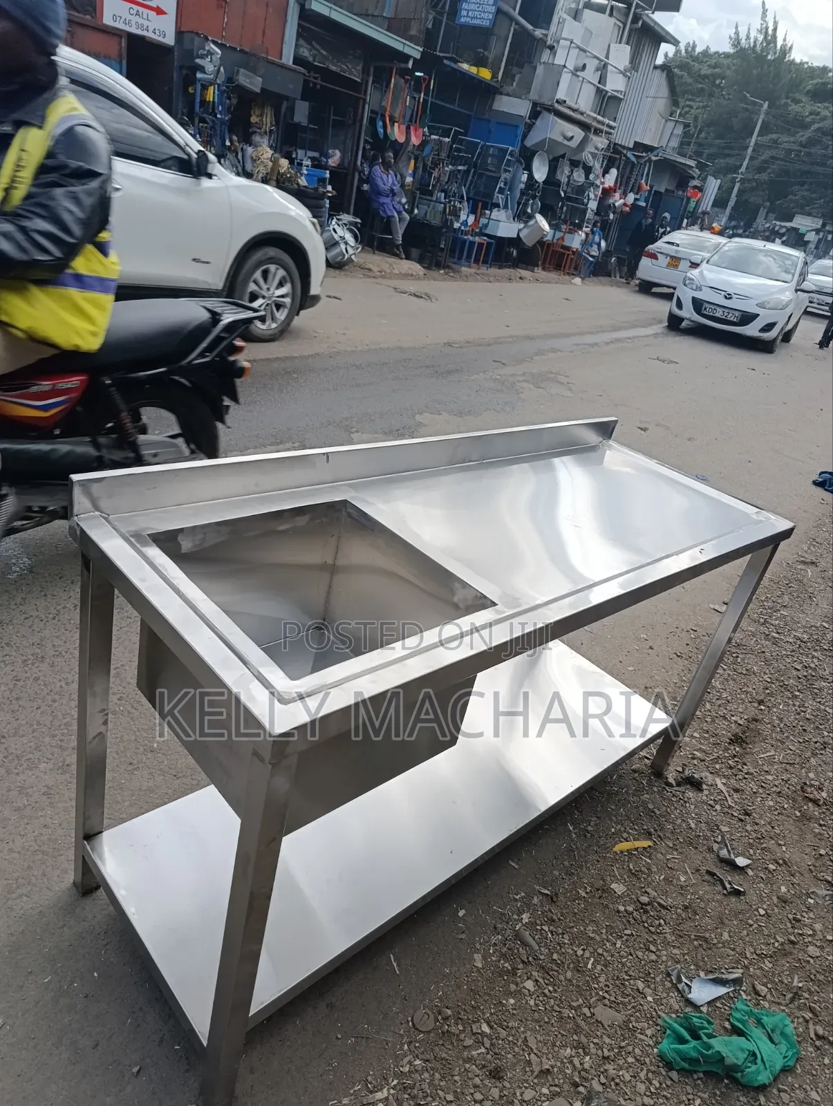 Single Stainless Steel Sink Commercial
