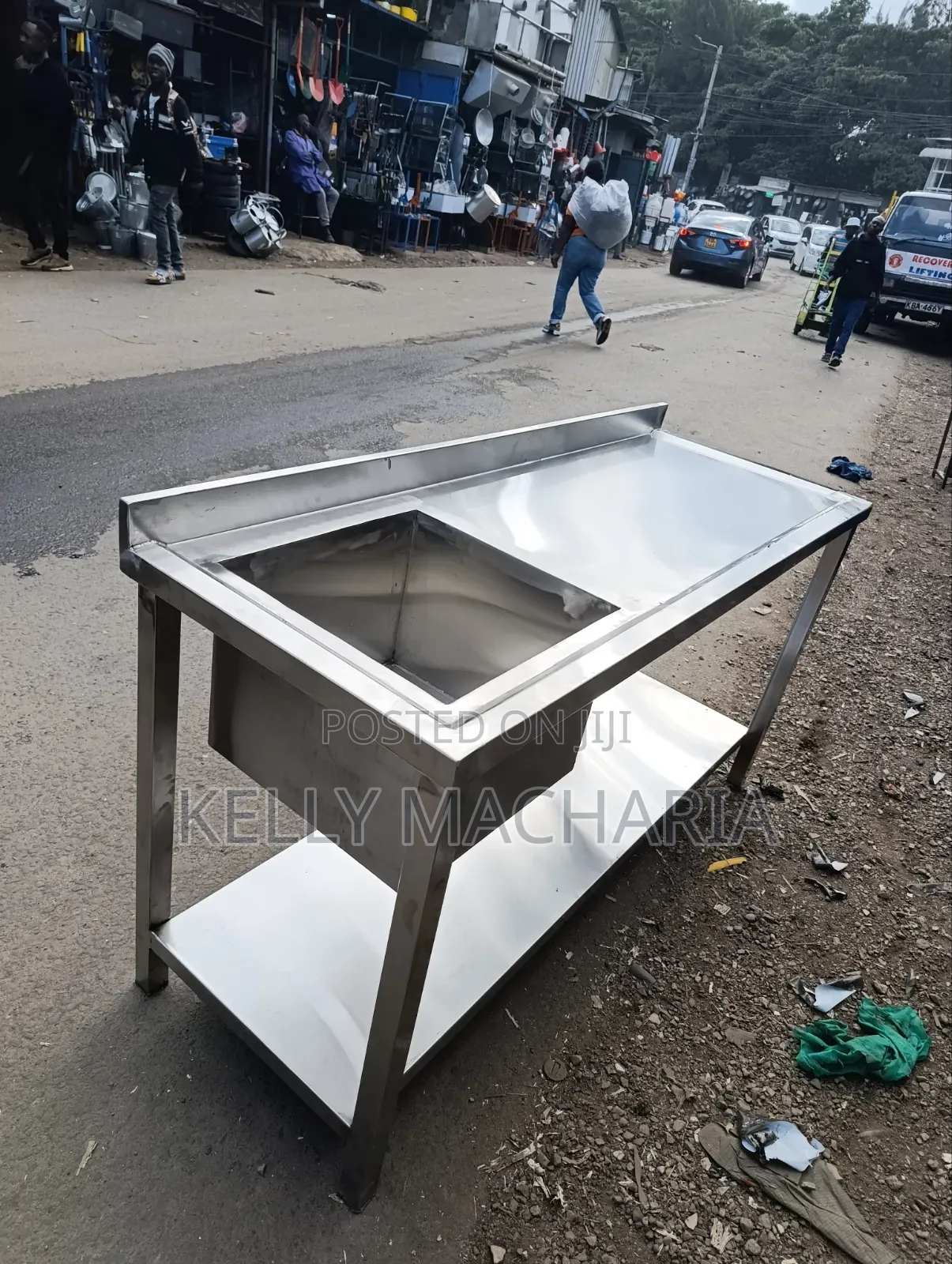 Single Stainless Steel Sink Commercial
