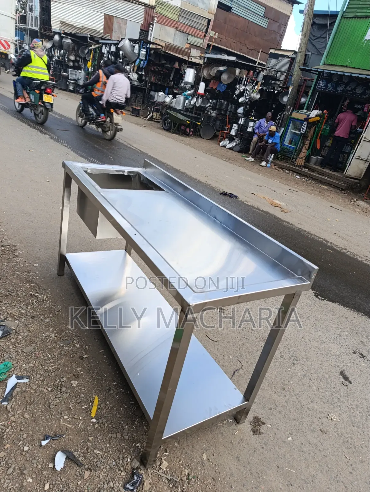 Single Stainless Steel Sink Commercial
