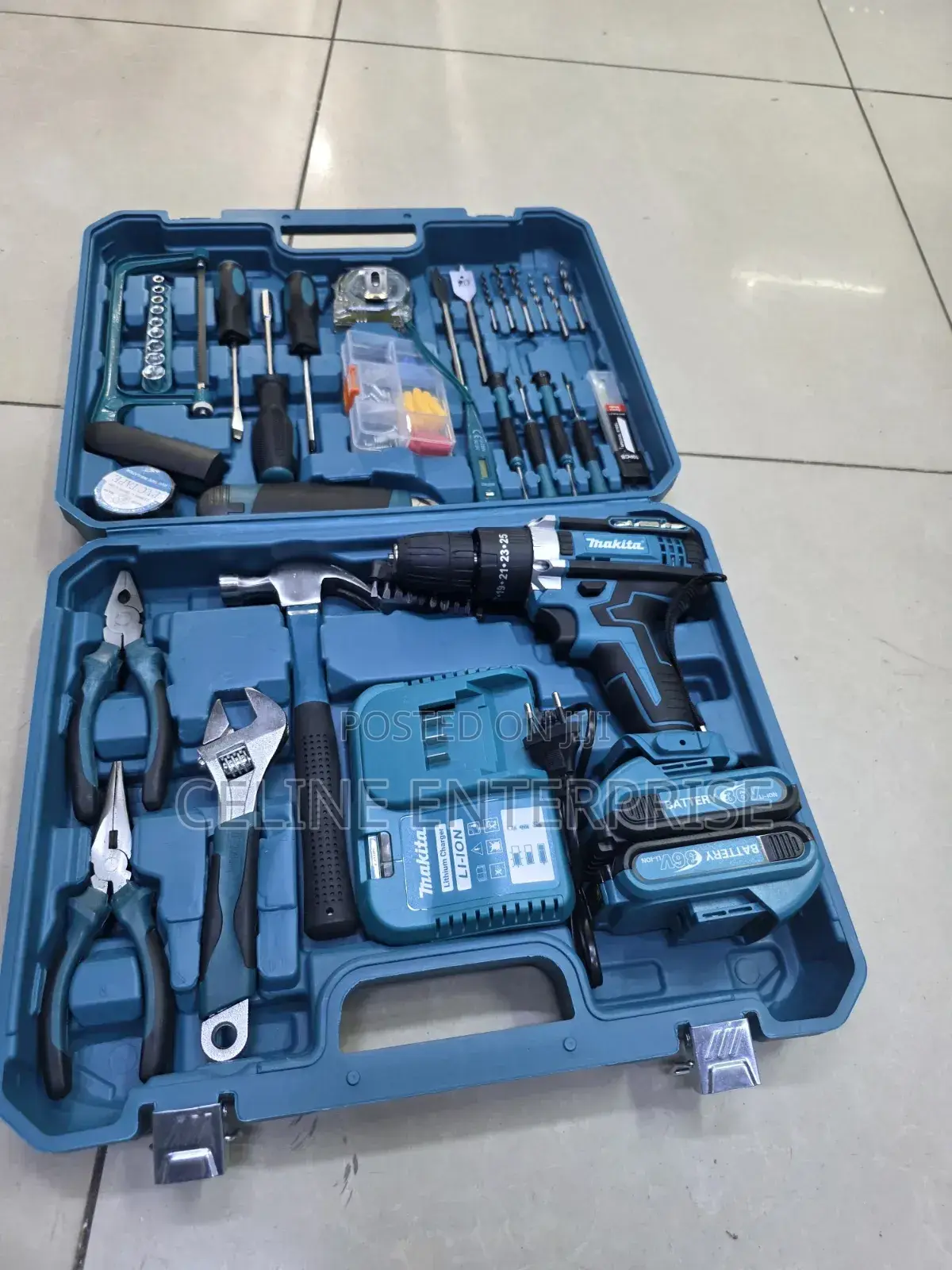 36v Makita Cordless Drill Set