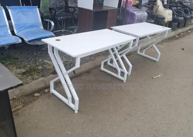 Office Tables Metallic Xframes
