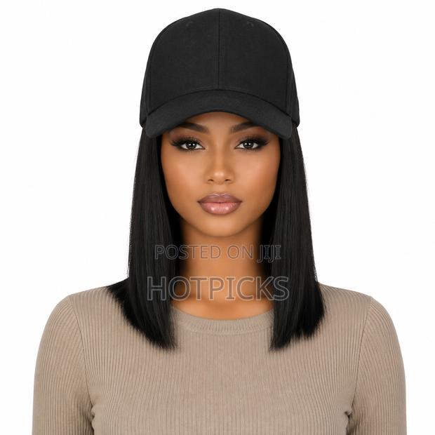 Wig Hat Straight Hair