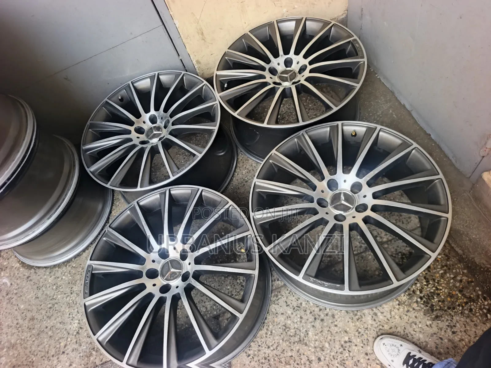 Size 20 Inch Mercedes Benz Staggered Sport Rims