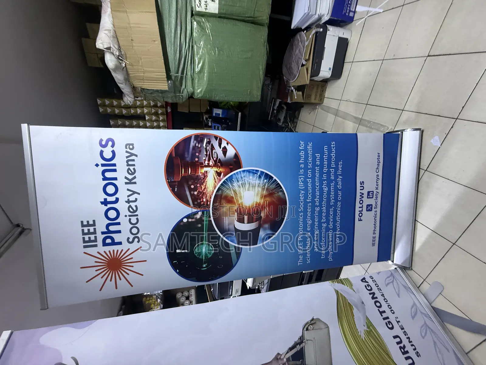 High End Roll Up Banner