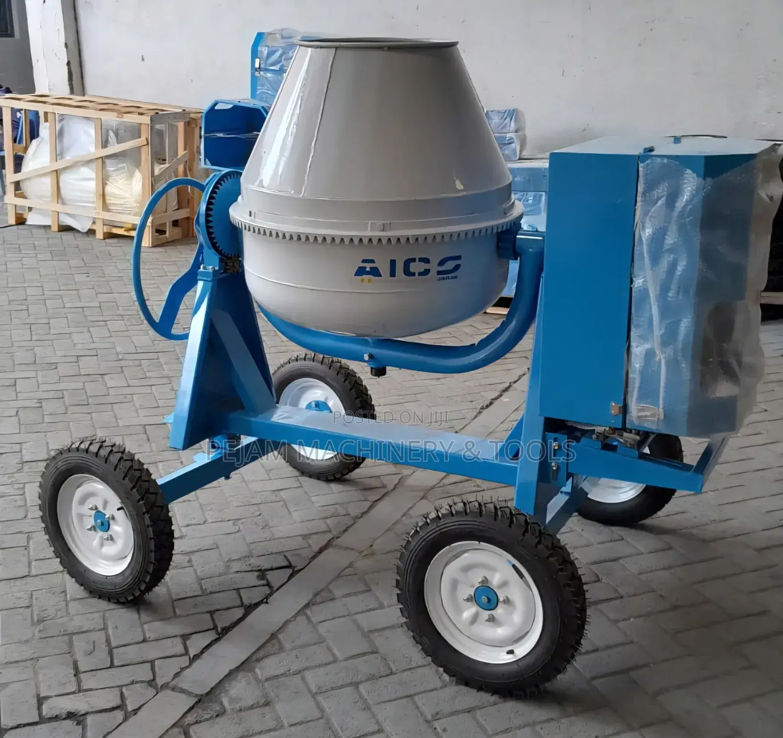 Aico Japan 400l Diesel 7hp Concrete Mixer/Drum Mixer