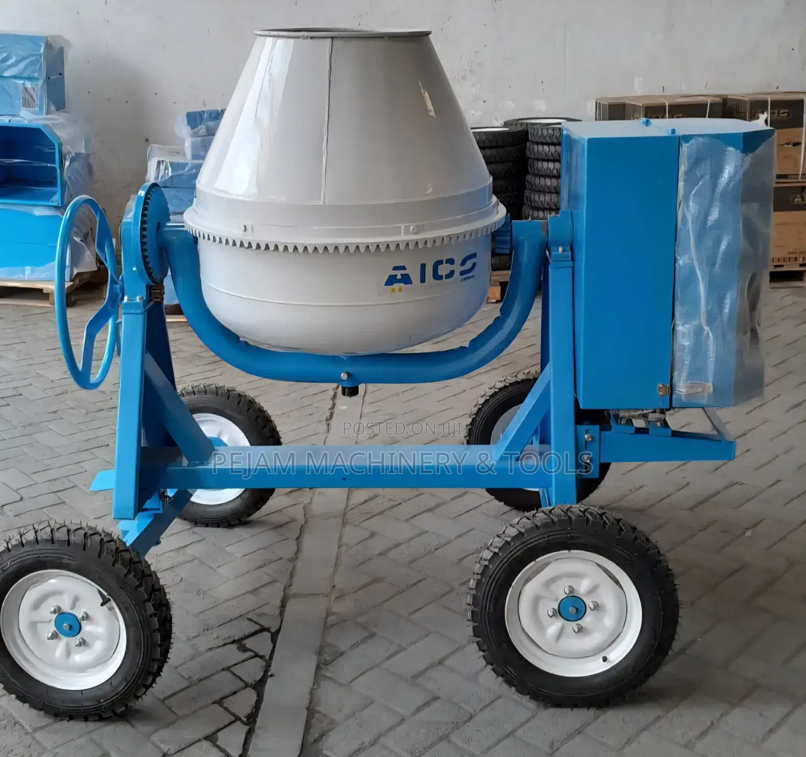 Aico Japan 400l Diesel 7hp Concrete Mixer/Drum Mixer