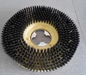 Soft/Hard Floor Scrubber Brushes 17" Multipurpose