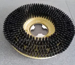 Soft/Hard Floor Scrubber Brushes 17" Multipurpose