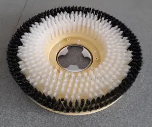 Soft/Hard Floor Scrubber Brushes 17" Multipurpose