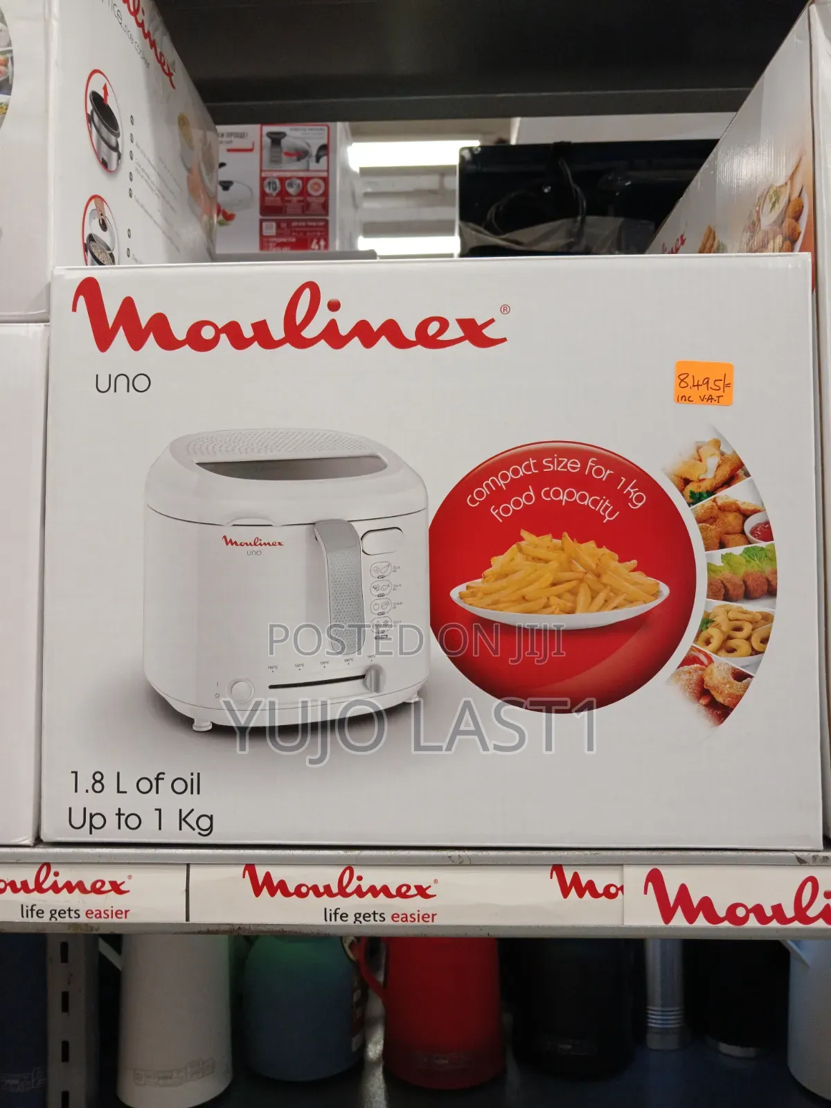 Moulinex 1470w 1kg Fryer : Af203127