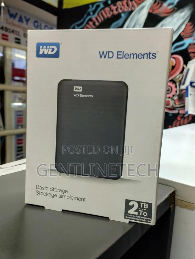 2 Tb Wd External Harddisk - main view