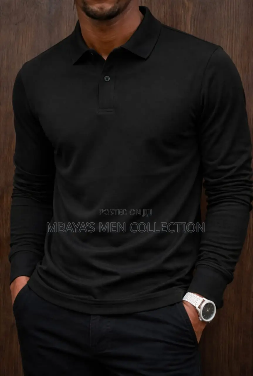 Men’S Long Sleeve Polo Shirts