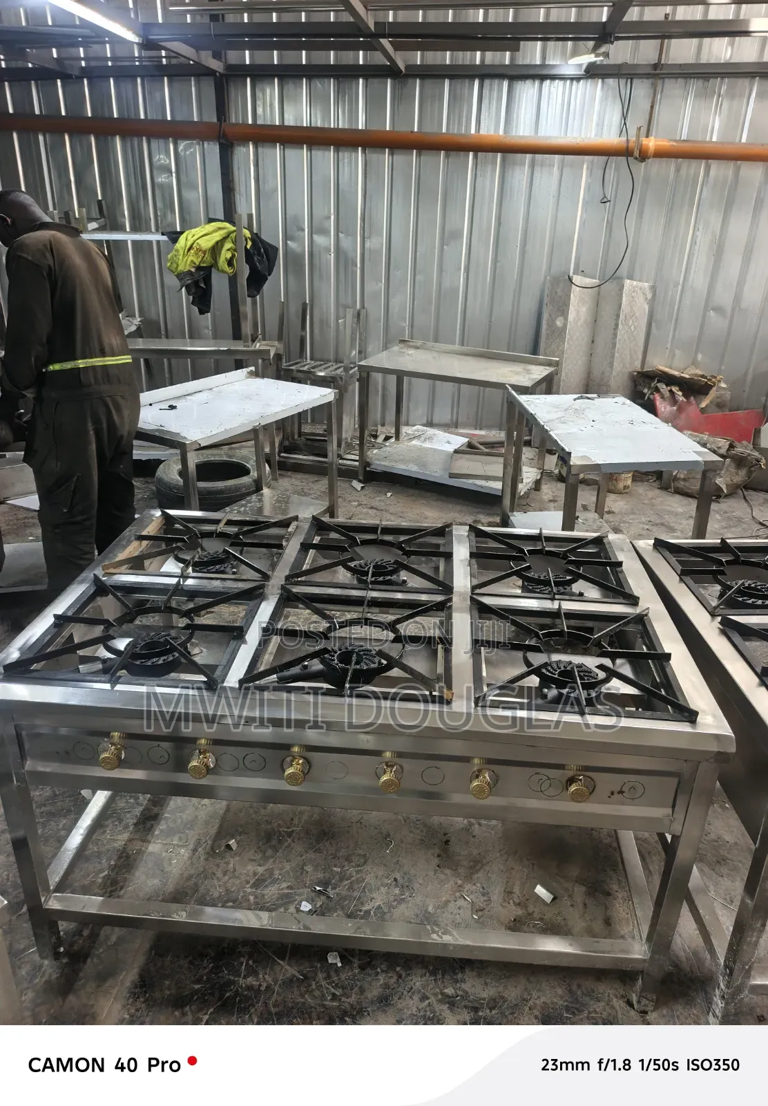Commercial High Pressure 6burner Gas Cooker