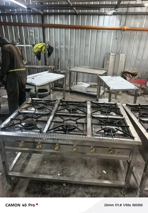 Commercial High Pressure 6burner Gas Cooker