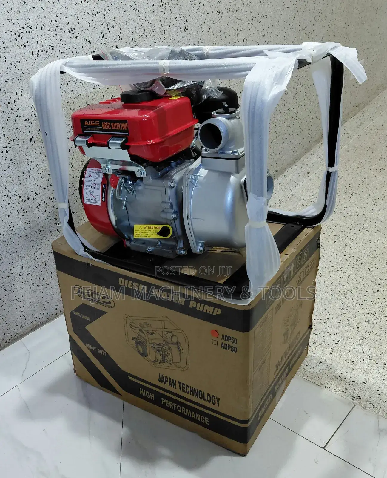 2" Aico Japan Diesel Waterpump Normal Pressure 8hp Engine