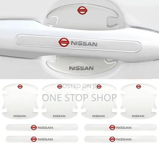 Clear Nissan Door Handle Bowl Paint Protectors From Scuffs and Nails