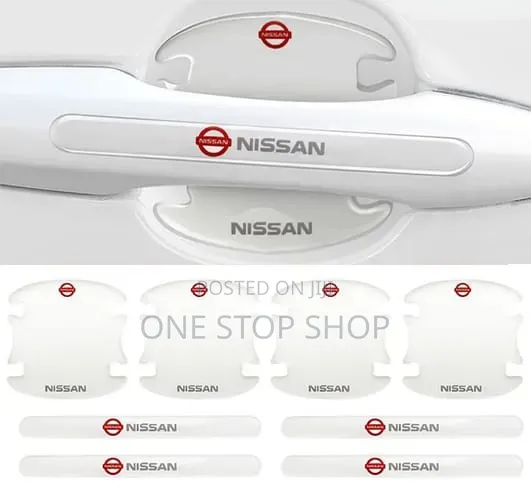 Clear Nissan Door Handle Bowl Paint Protectors From Scuffs and Nails