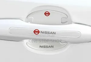 4doors Nissan Branded Protective Handle Stickers Prevent Paintscratch