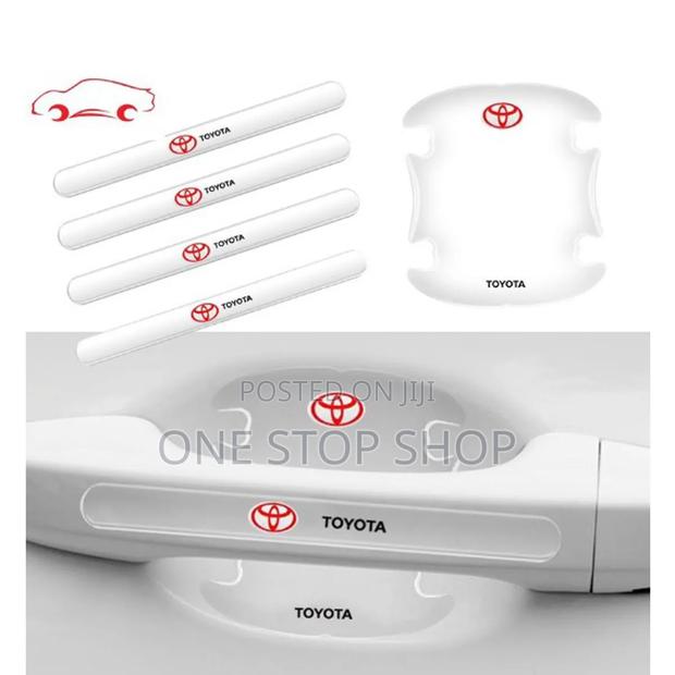 8pc Toyota Clear Invisible Material Shield Against Paint Damage
