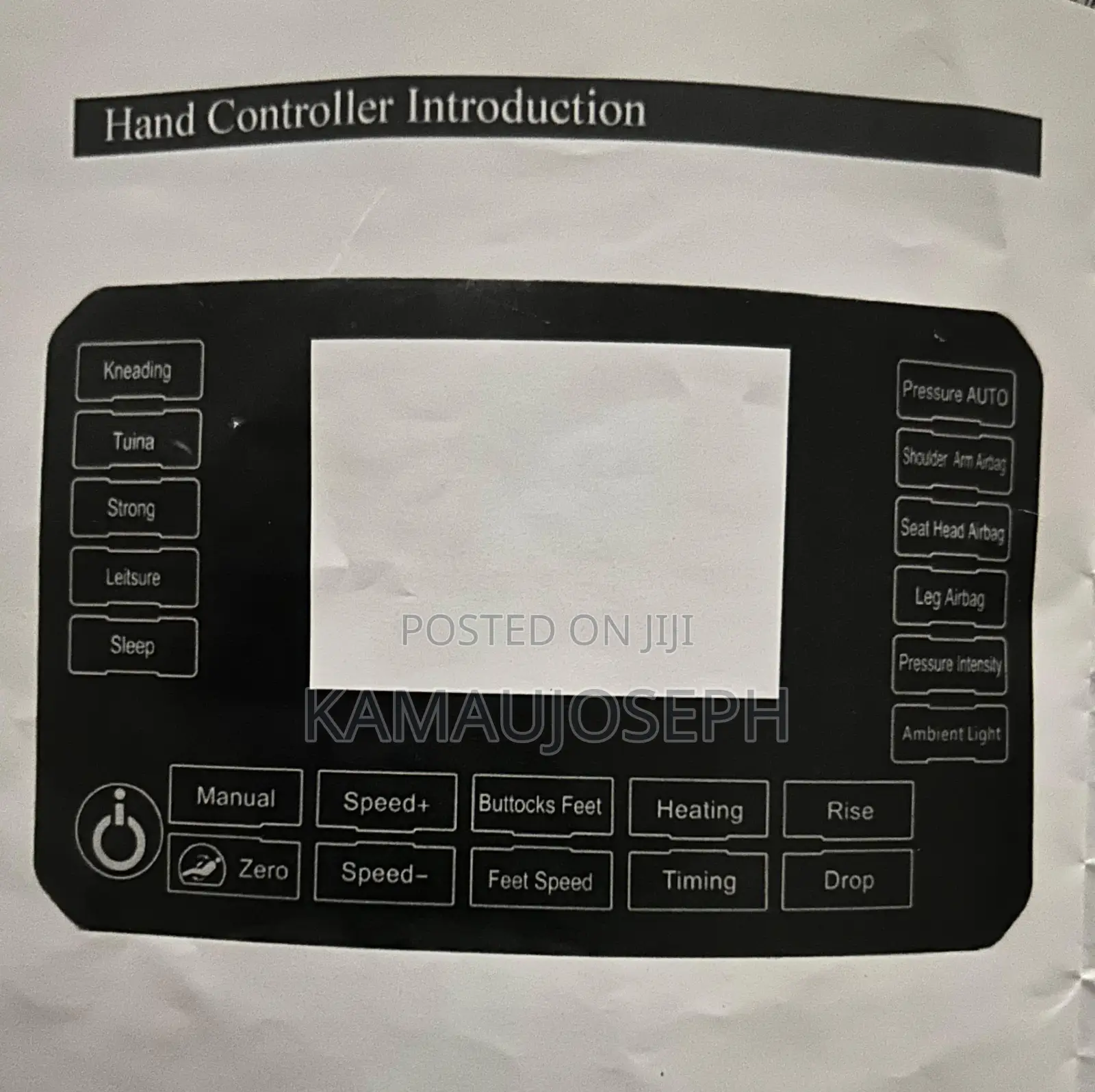 Multifunctional Full Body Massage Chair Seat