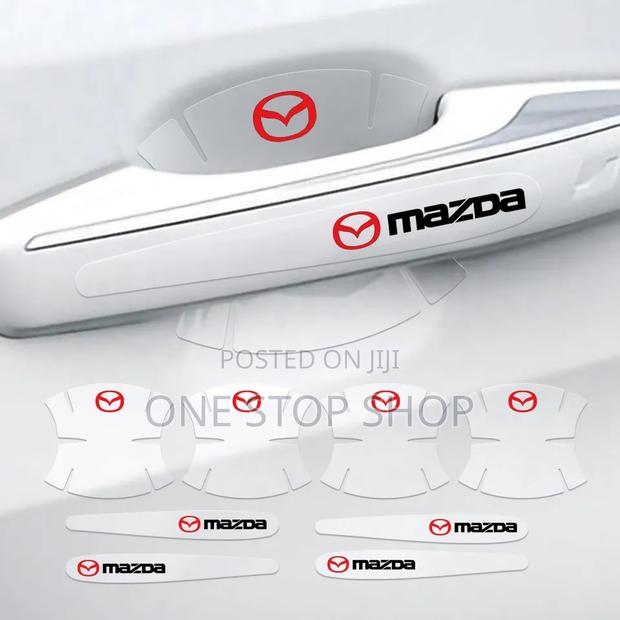 Mazda Branded Door Handle Cup Protector From Paint Scratch - main view