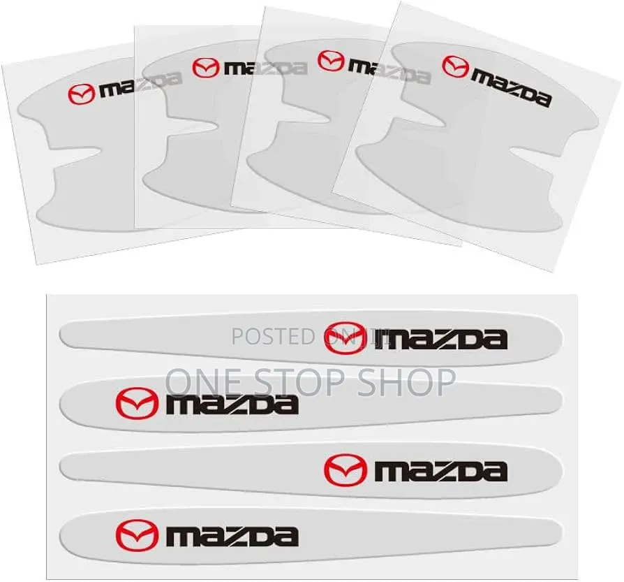 8pc Set Soft Flexible Silicone Clear Door 4pc Handle 4pcbowl Film
