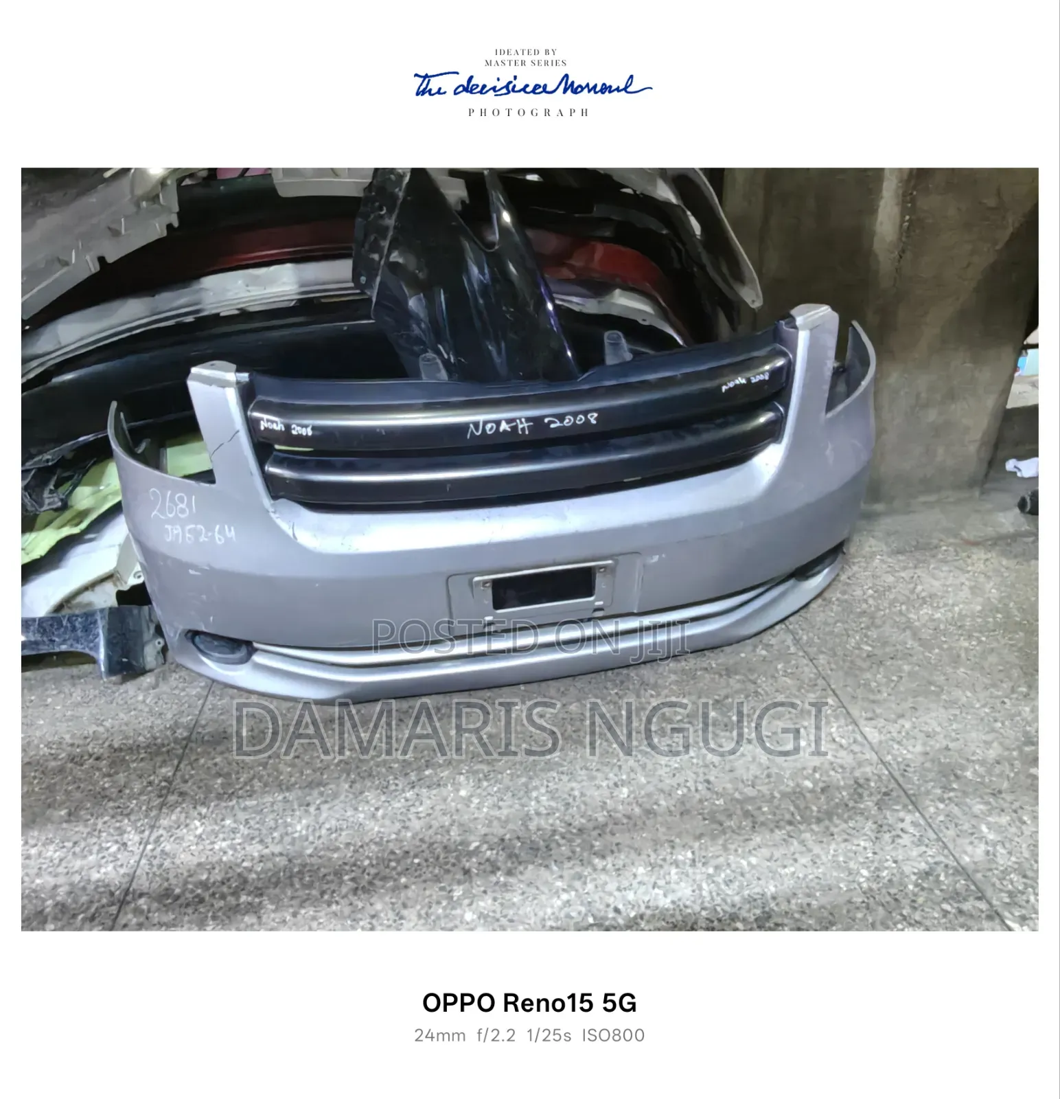 Noah 2008 Front Bumper