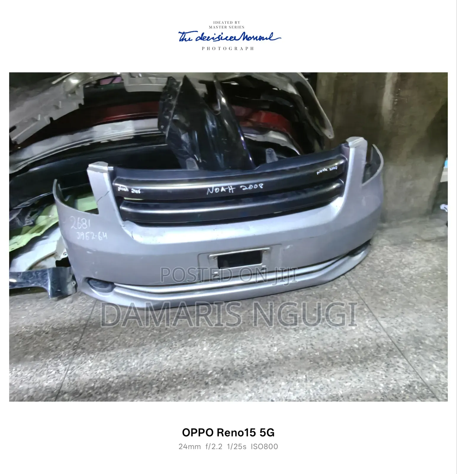 Noah 2008 Front Bumper