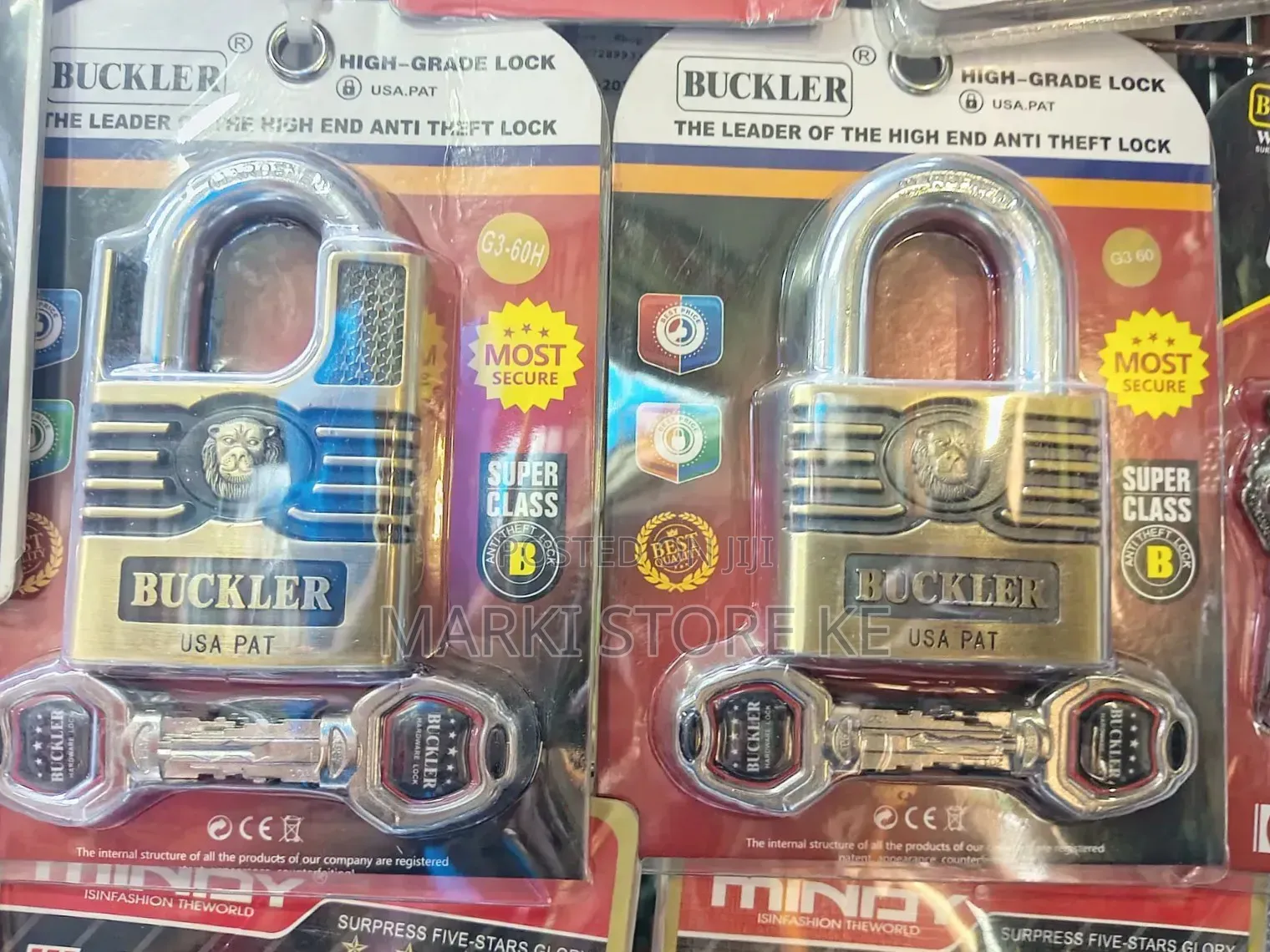 Buckler Usa Pat 60 Mm High End Anti-Theft Lock