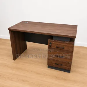 120cm Modern Home Office Desk With Drawers | Computer Study Table