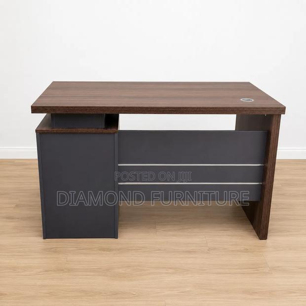 120cm Modern Home Office Desk With Drawers | Computer Study Table - thumbnail 2