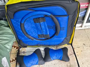 Black_black Scheme Diamond Theme Synthetic Leather Seat Covers