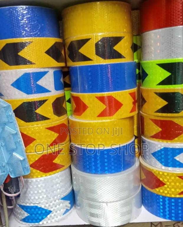 25m Roll Reflective Safety Tape For Industrial Marking Areas