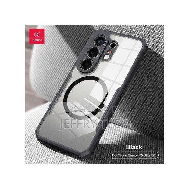 Cases Xundo Tecno Camon 50 Ultra Clear Hard Cover With Magsafe Camera