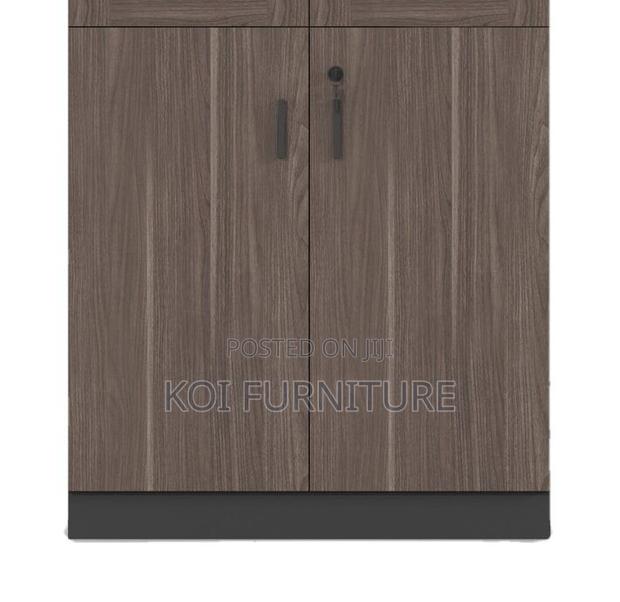 Office Cabinet; Two Doors Executive Cabinet With Upper Glass View - thumbnail 7