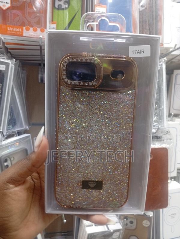 Dealy iPhone 17 Air Strass and Glitter Case