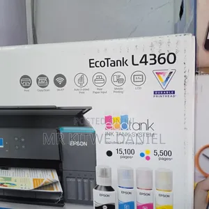 Epson Ecotank L4360 A4 Duplex Wifi All in One Printer