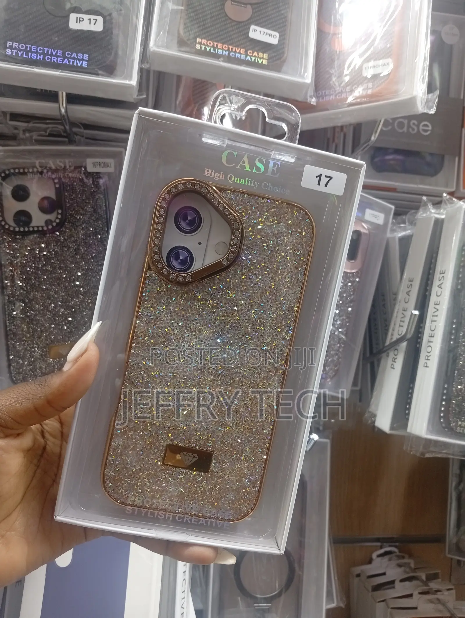 Luxury Glitter Phone Case Compatible With iPhone 17