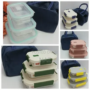 Lunch Box With Lunch Bag