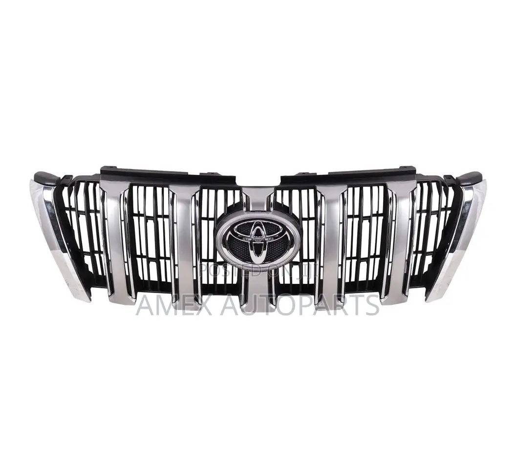 Front Grille Toyota Prado 150 2014-2017 Chrome Silver