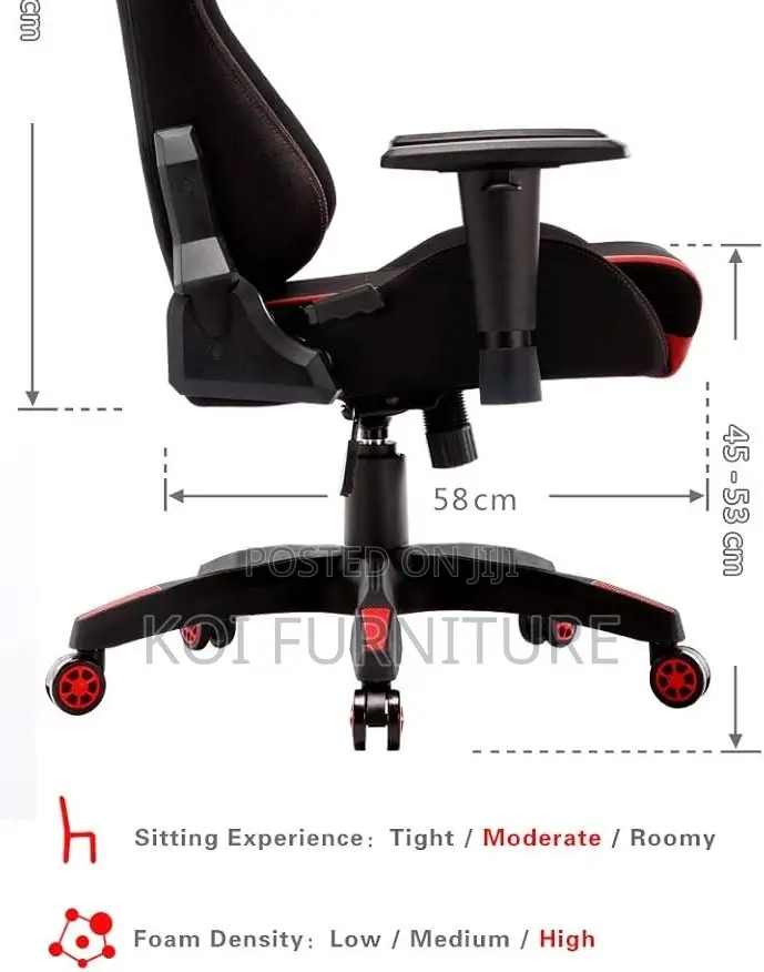 Office Chair; Fabric Ergonomic Office Studio Creators Gamers Chairs