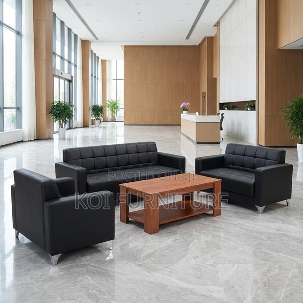 Office Sofa; Climax Executive 5 Seators Sofa Set - main view