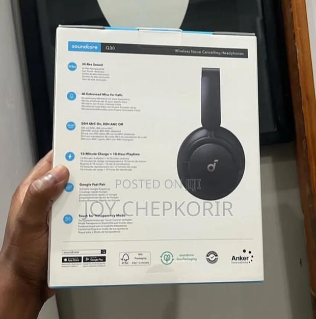 Soundcore Q30 by Anker, Hybrid Active Noise Cancelling - thumbnail 2