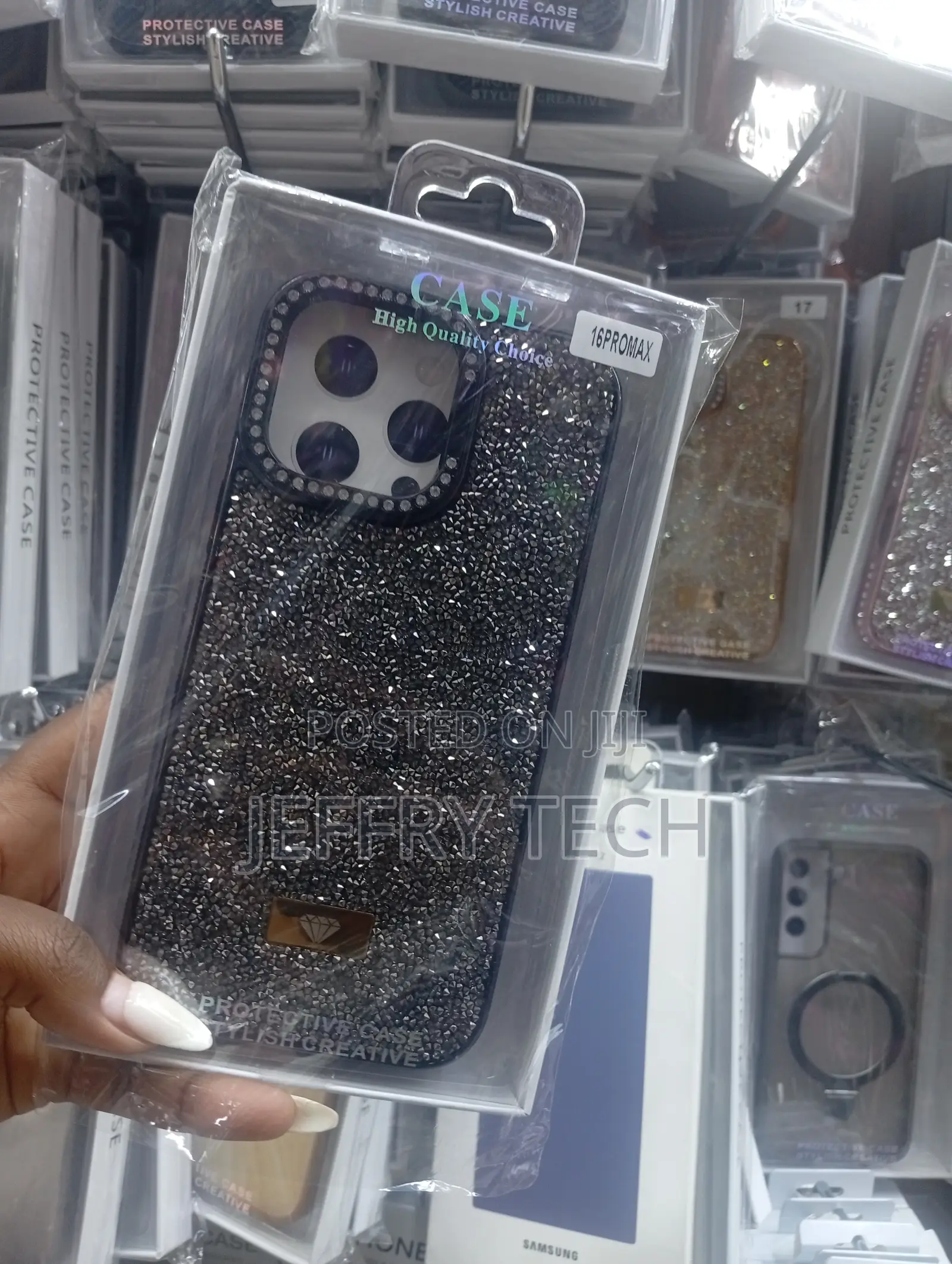 Daystar Black Stone Phone Case Compatible With iPhone 14 Pro