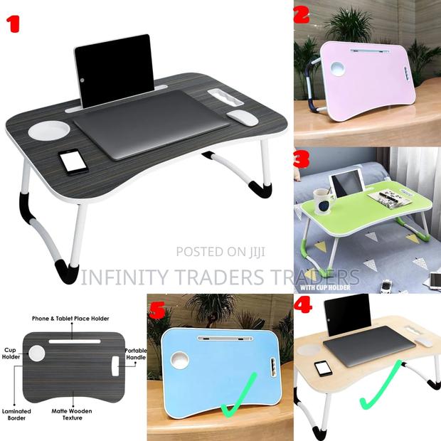 Foldable Adjustable Portable Bed Table