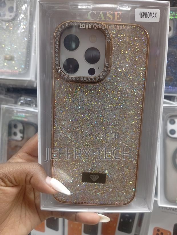Swarovski Luxury Shinestone Diamond Phone Case for iPhone 15 Pro Max