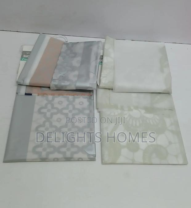 Waterproof Fabric Printed Shower Curtains-Alp - thumbnail 3